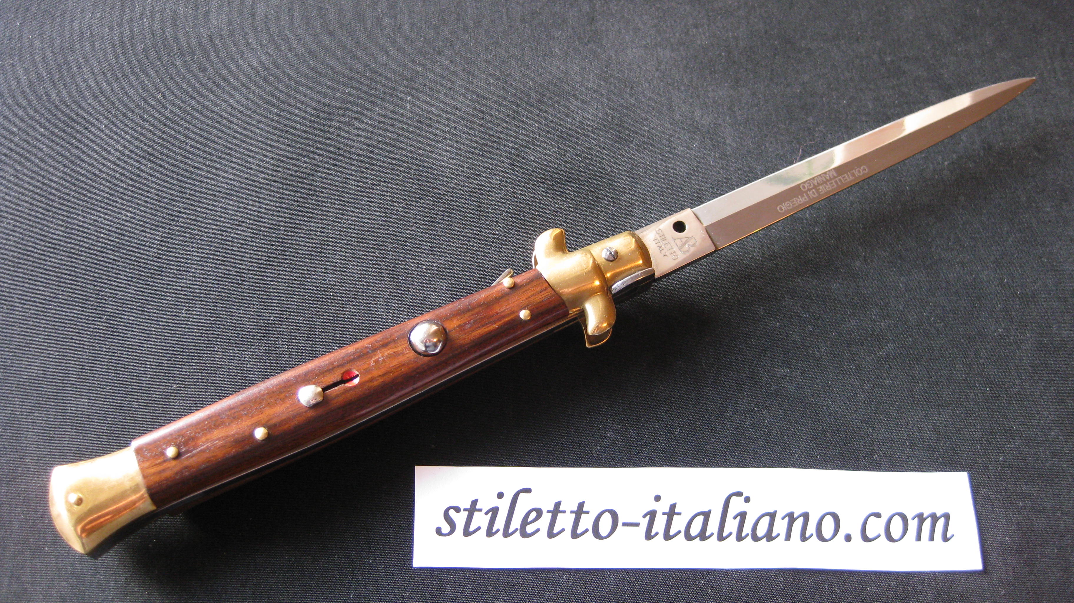 Stiletto 11 Dagger Cocobolo wood Armando Beltrame