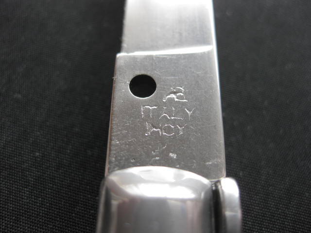 tang stamp AB ITALY INOX