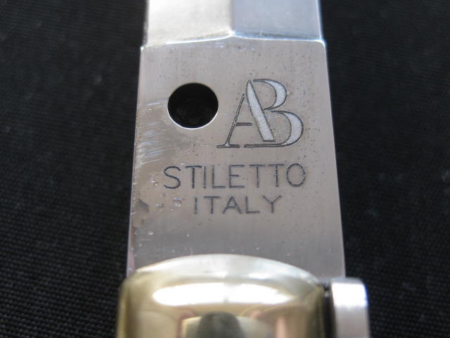 tang stamp AB STILETTO ITALY