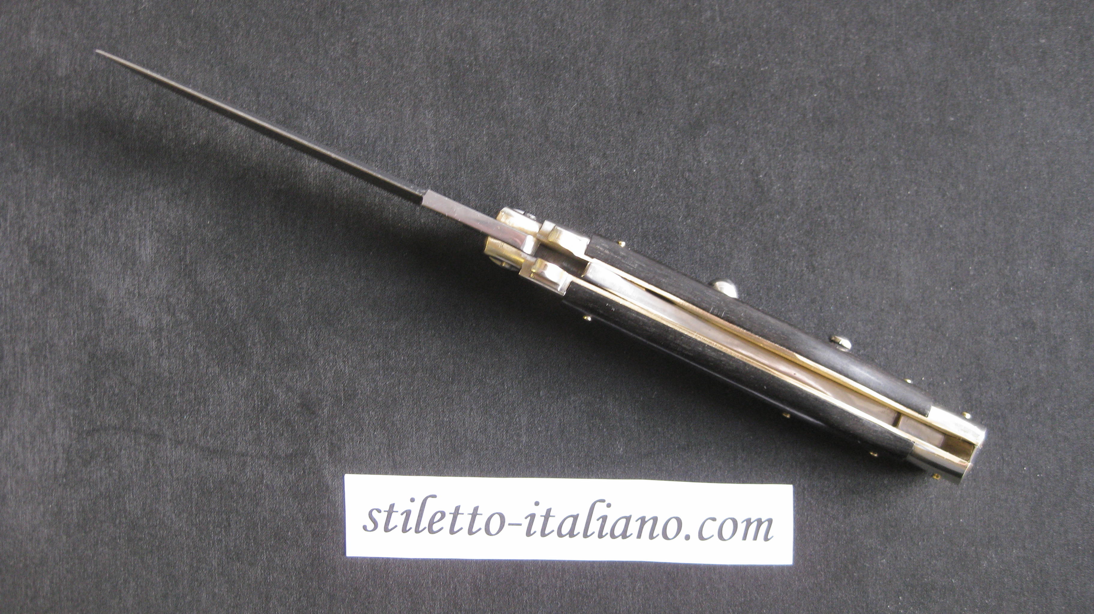 Stiletto 11 Flatguard Picklock Bayonet Ebony wood AGA Campolin