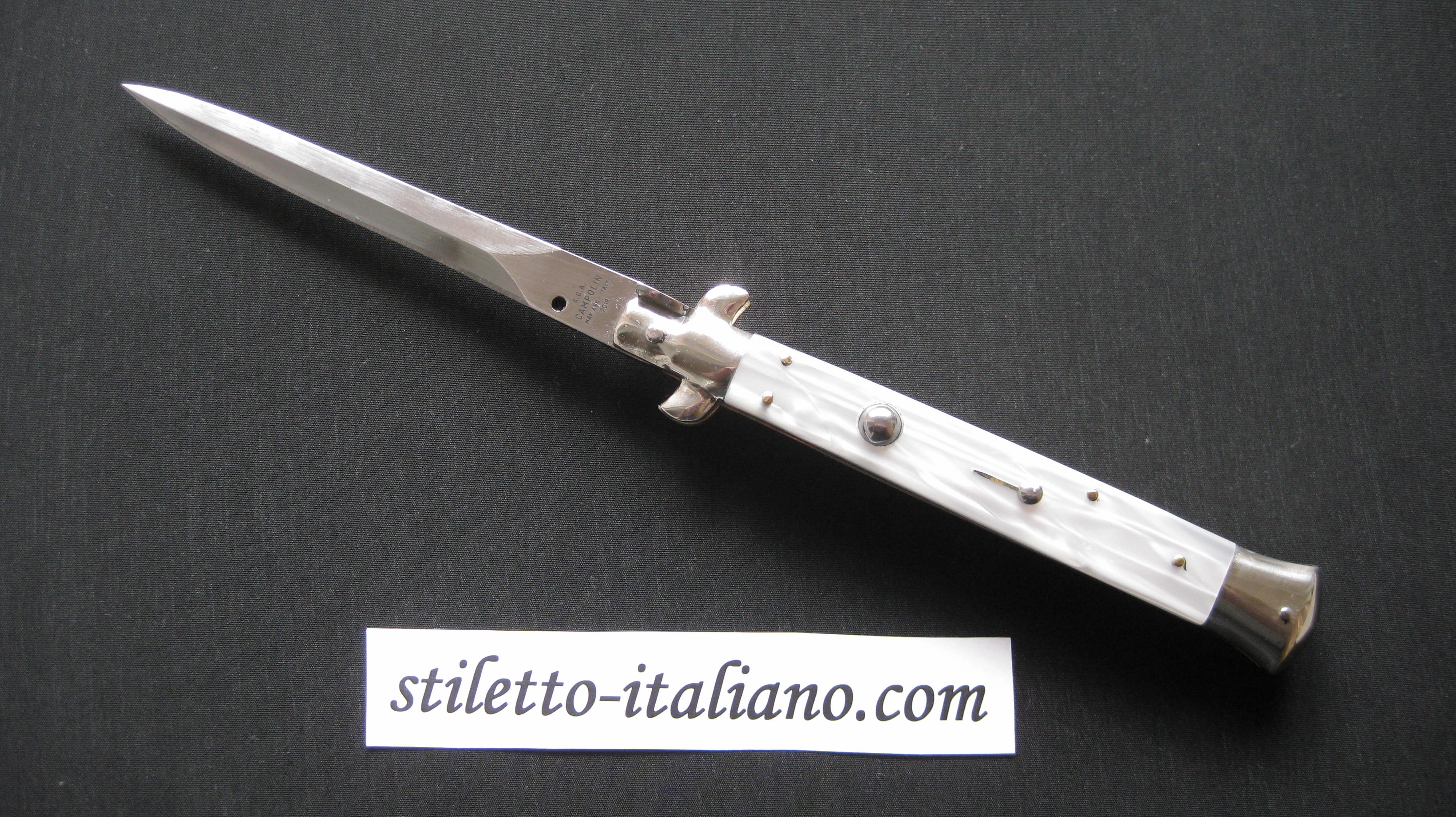 Stiletto 11 Picklock Dagger Imitation Pearl AGA Campolin