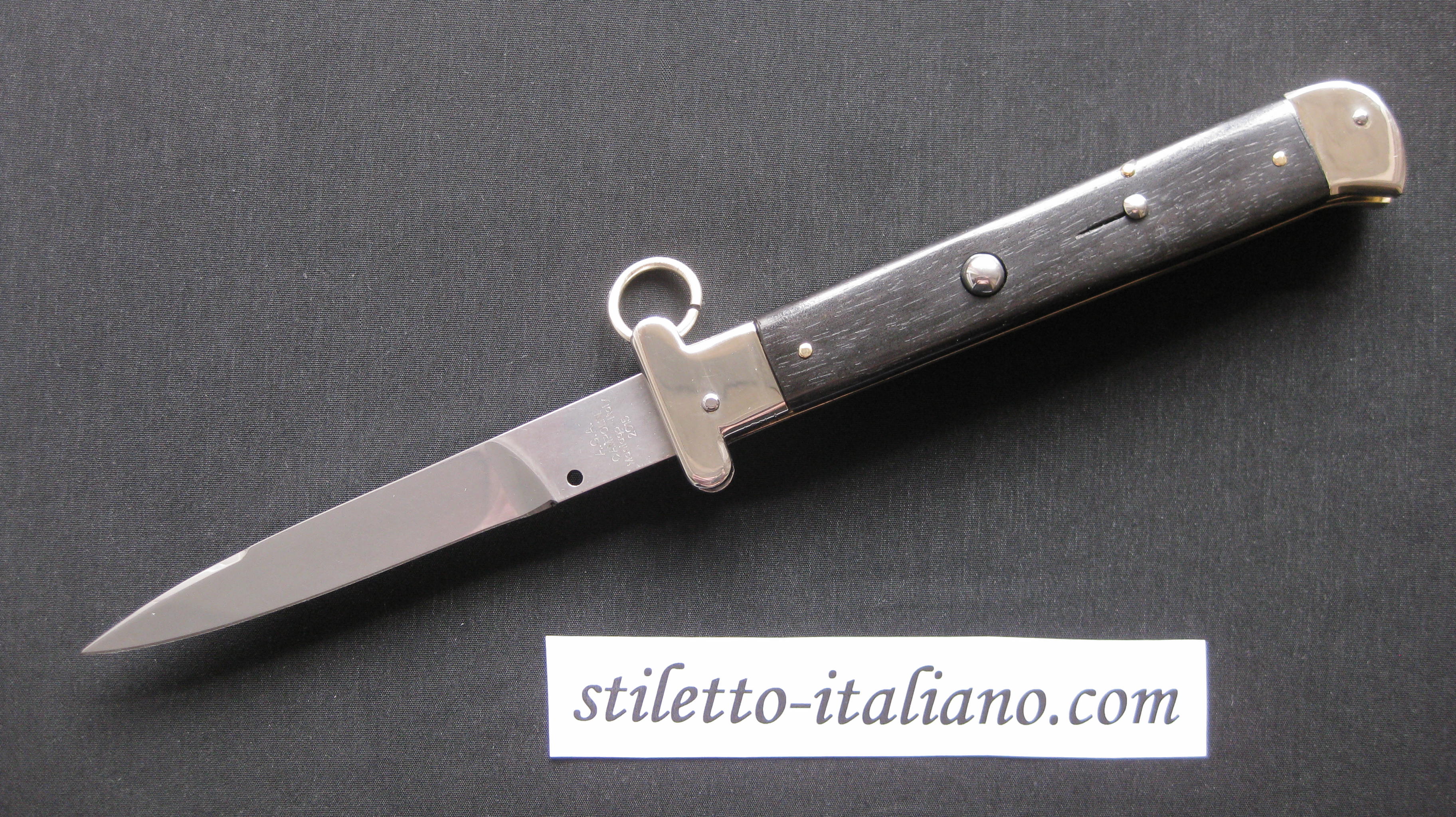 Stiletto 11 Il Francese Swedge Ebony wood AGA Campolin