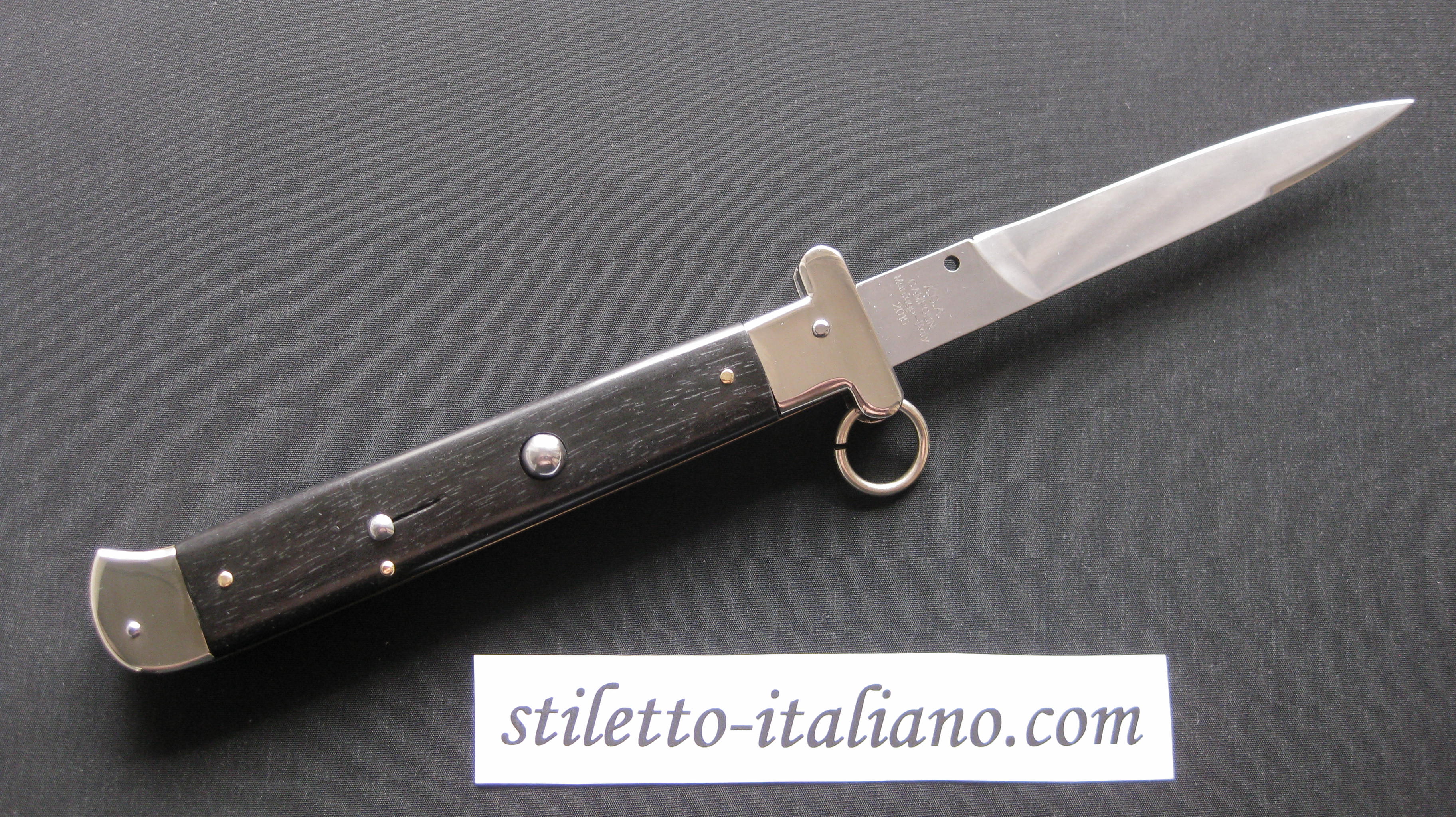 Stiletto 11 Il Francese Swedge Ebony wood AGA Campolin