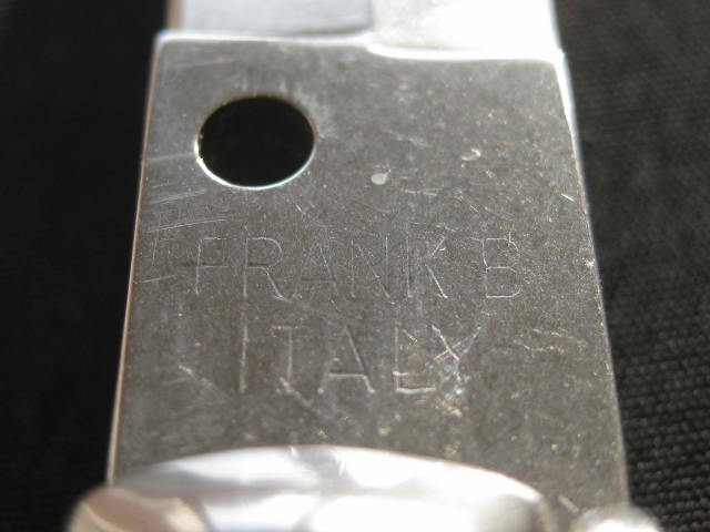 tang stamp FRANK B ITALY