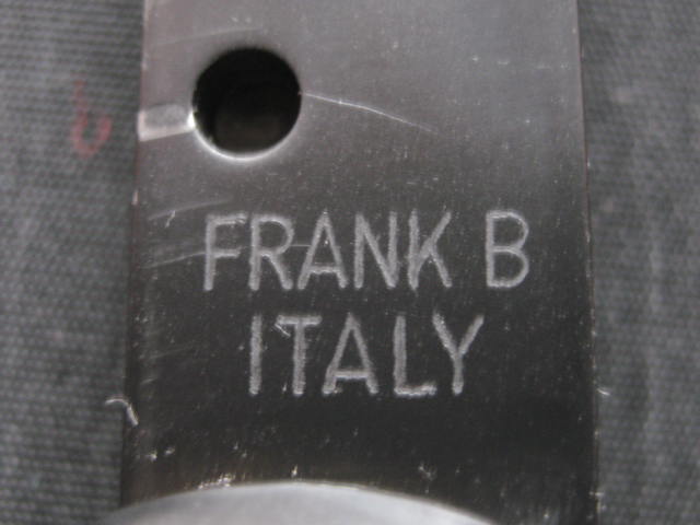 tang stamp FRANK B ITALY