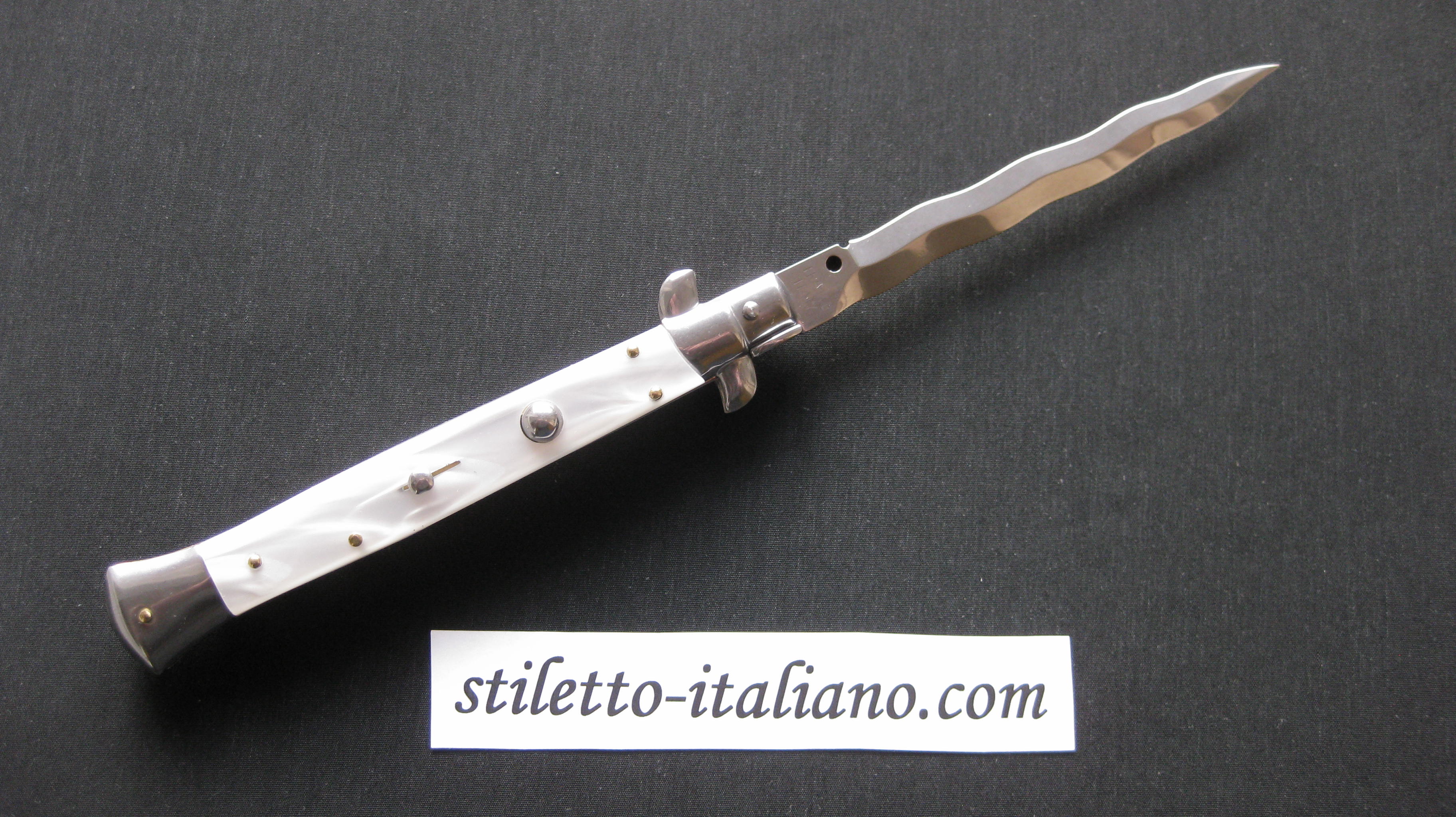 Stiletto 11 Kris stiletto Imitation pearl Frank Beltrame