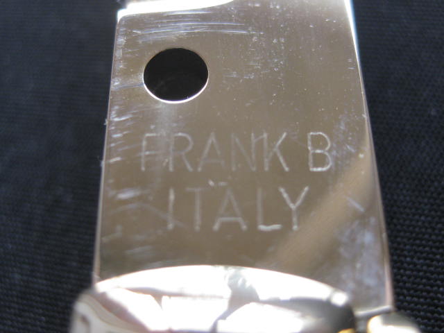 tang stamp Frank B ITALY