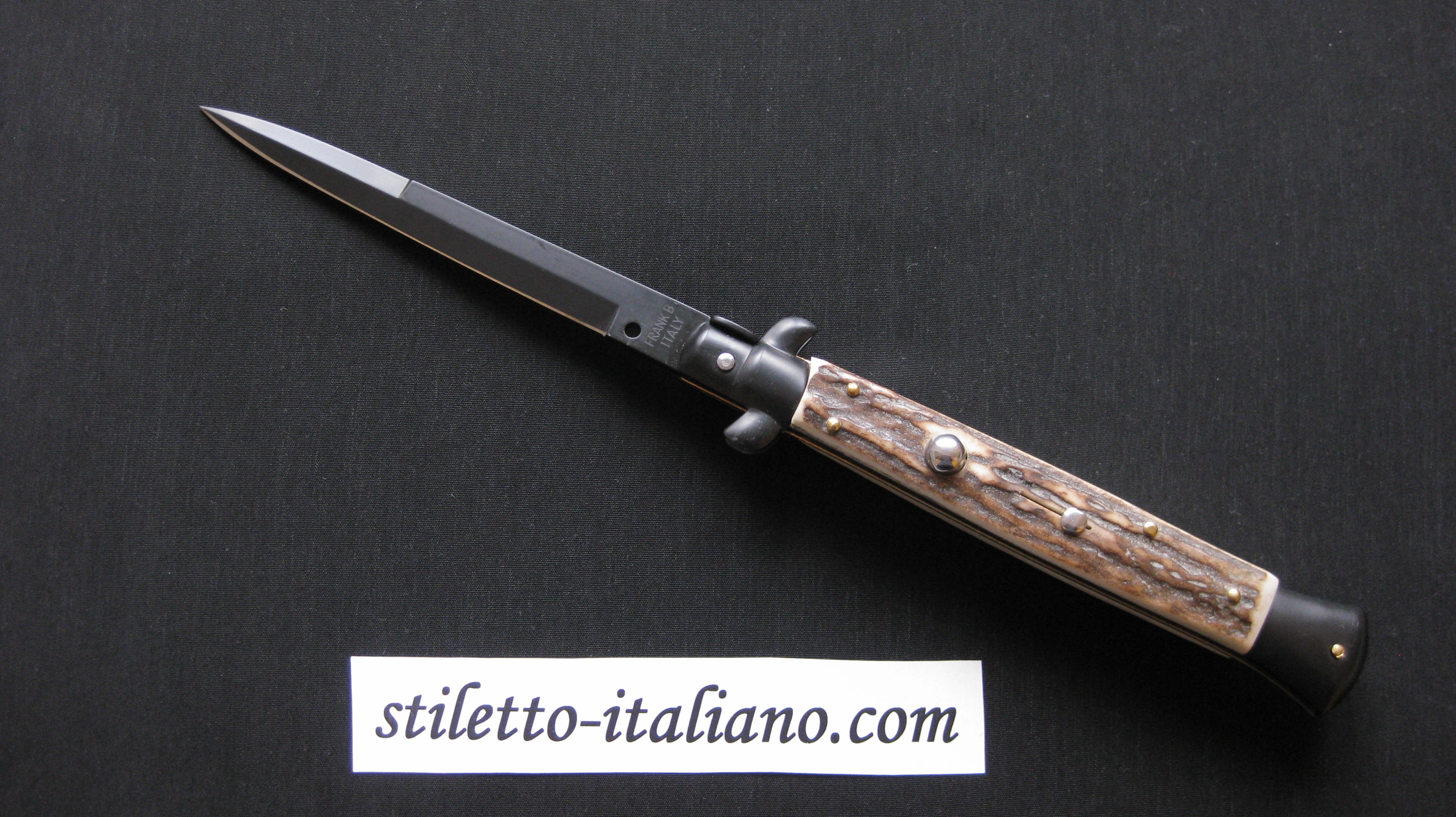 Stiletto 11 Bayonet Classic stiletto Stag horn Tactical Frank Beltrame