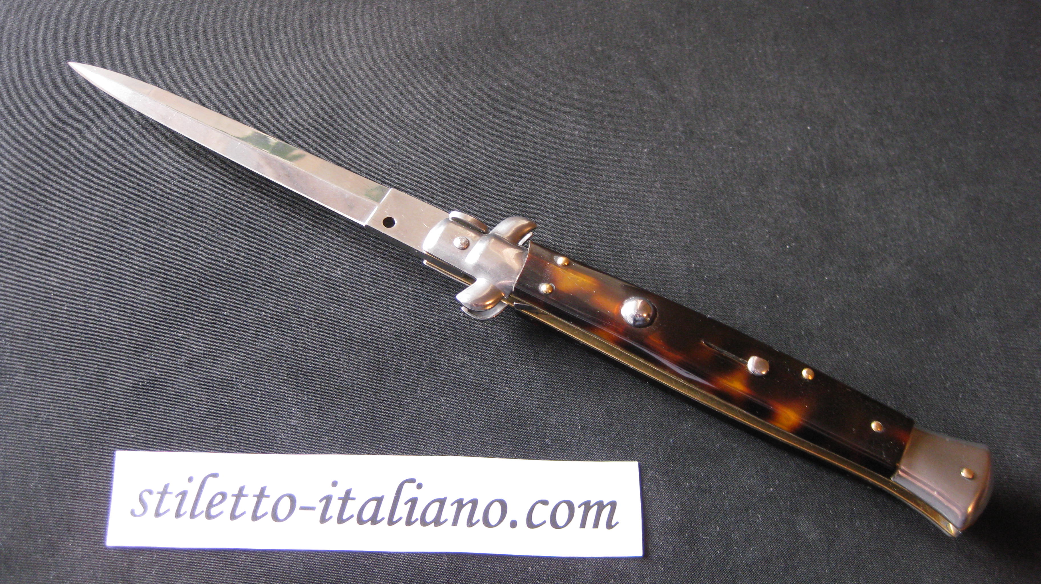 Stiletto 11 Dagger Imitation Tortoise Shell Frank Beltrame