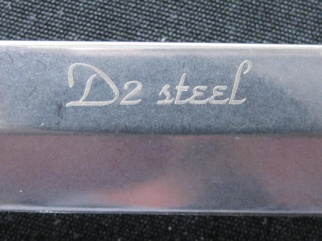 blade etching D2