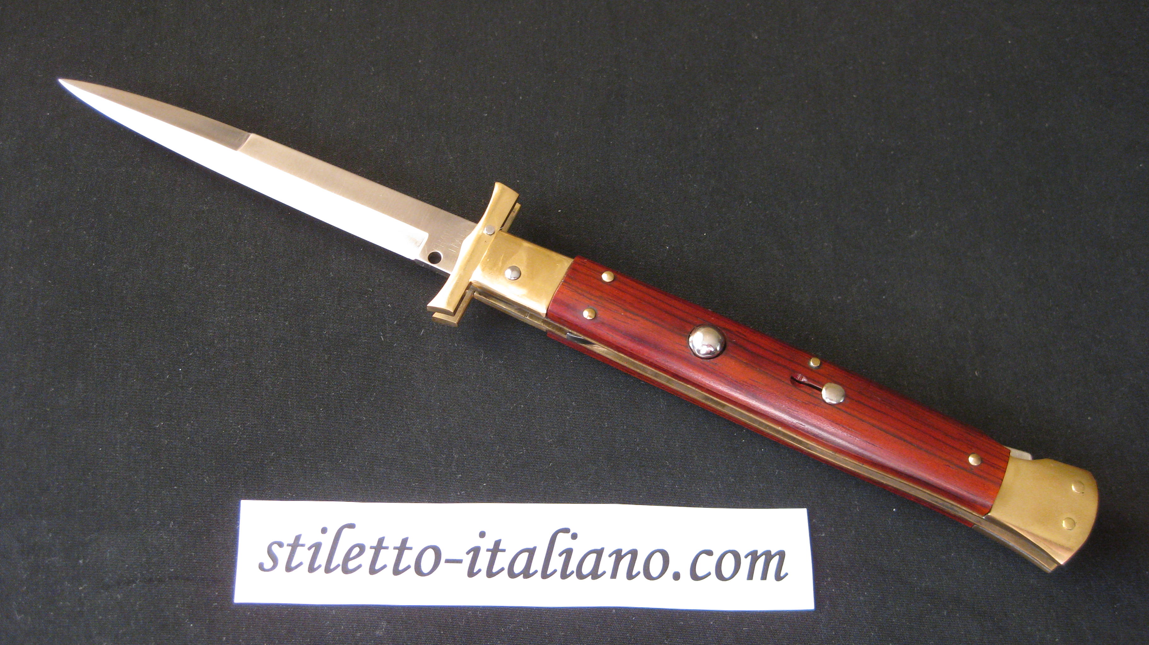 Stiletto 11 Swinguard Batwing Bayonet Cocobolo wood Americana Creazioni