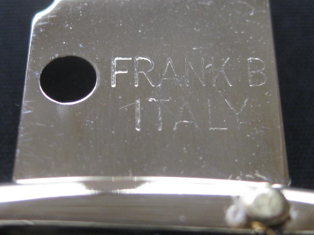 tang stamp FRANK B ITALY