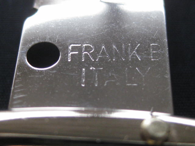 tang stamp FRANK B ITALY