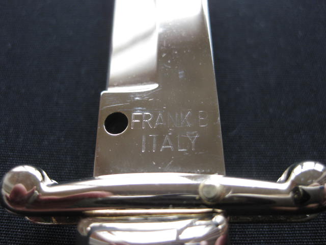 tang stamp FRANK B ITALY