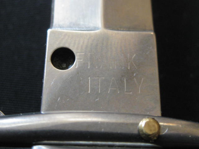 tang stamp FRANK B ITALY