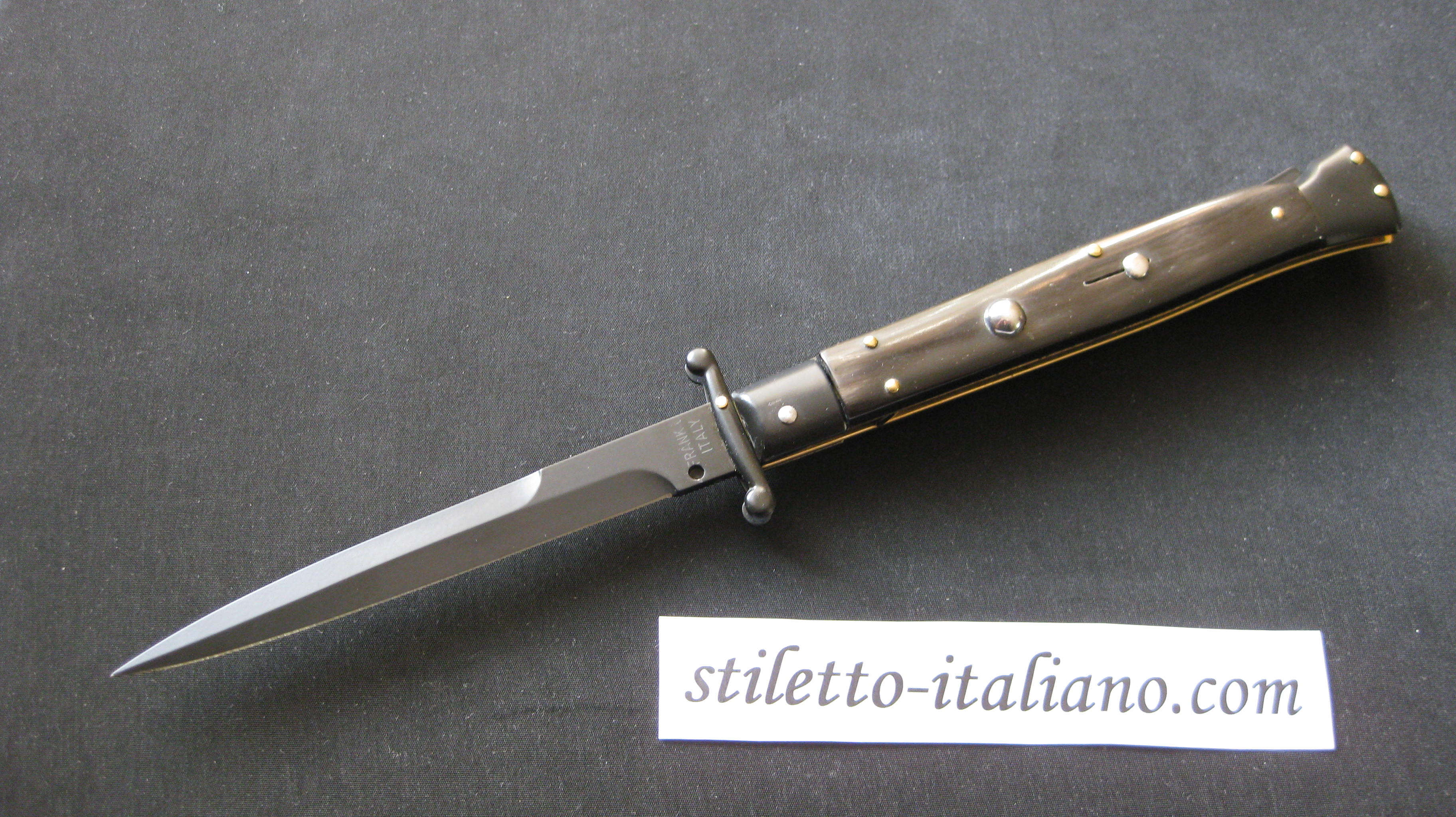 Stiletto 11 Swinguard Modified bayonet Buffalo horn Tactical Frank Beltrame