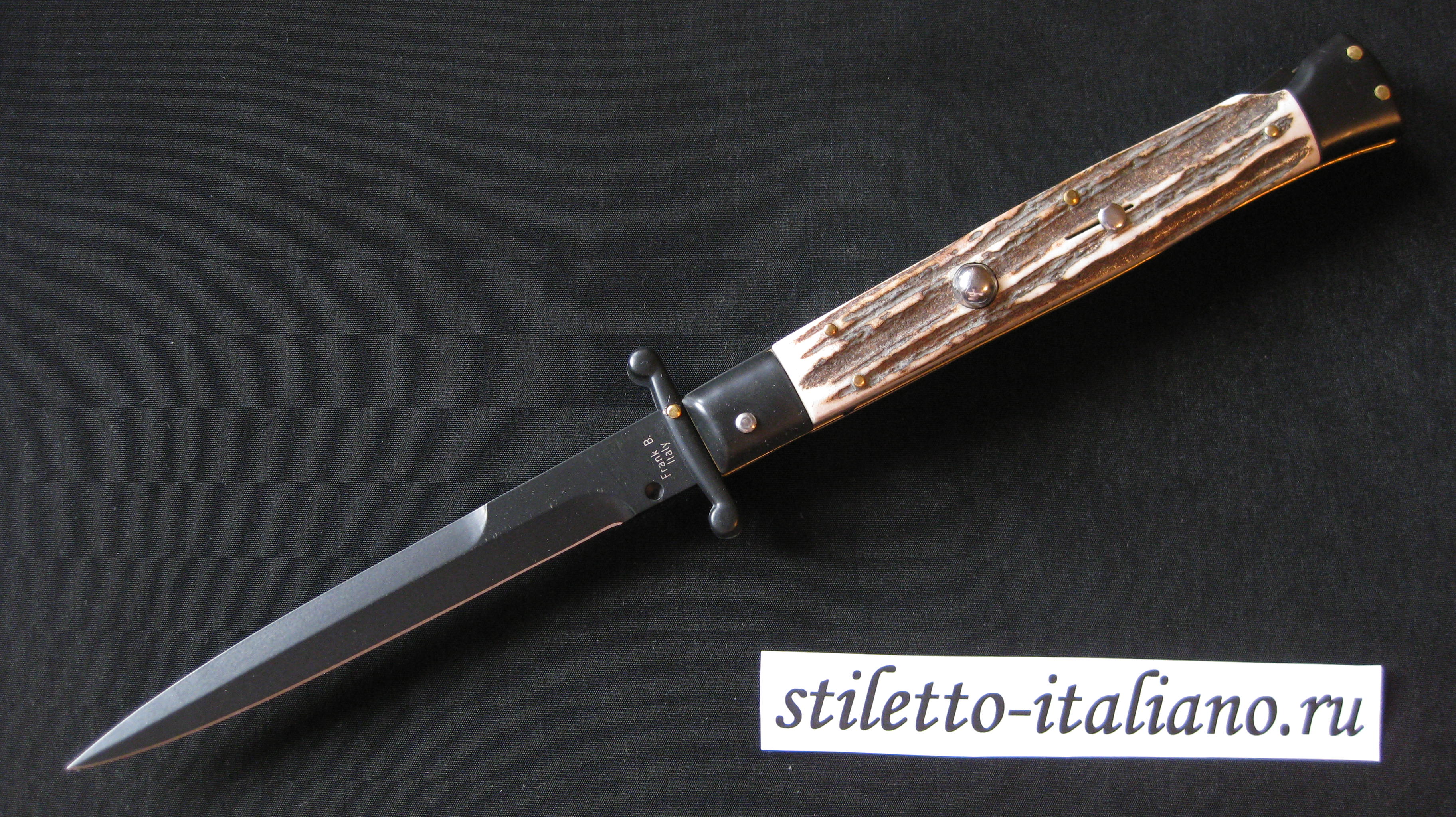 Stiletto 11 Swinguard Modified Bayonet Stag Frank Beltrame