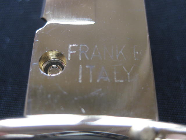 tang stamp FRANK B ITALY