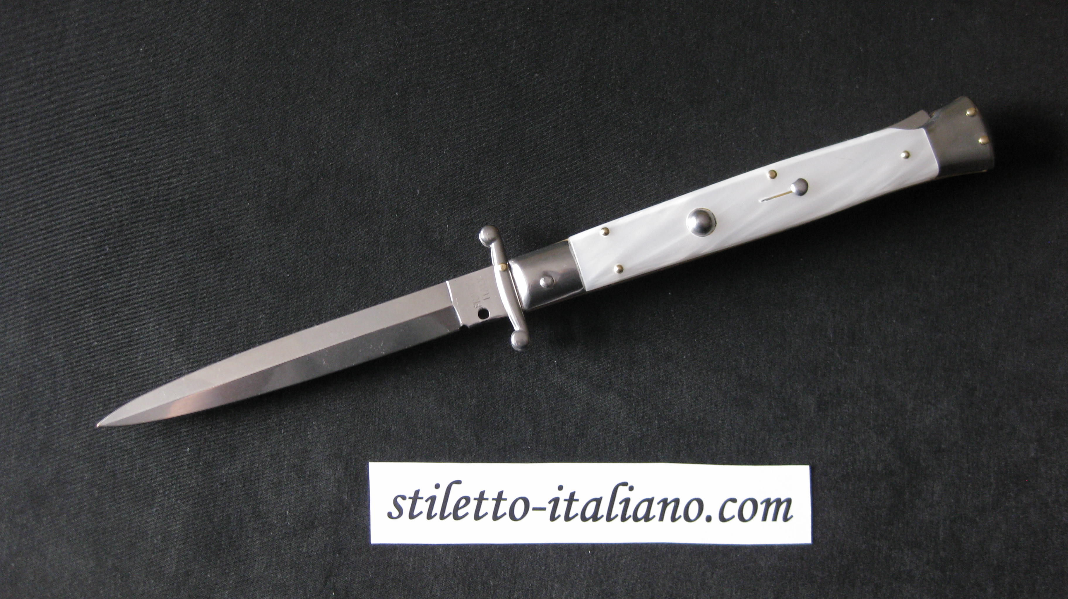 Stiletto 11 Swinguard Dagger Imitation Pearl Frank Beltrame