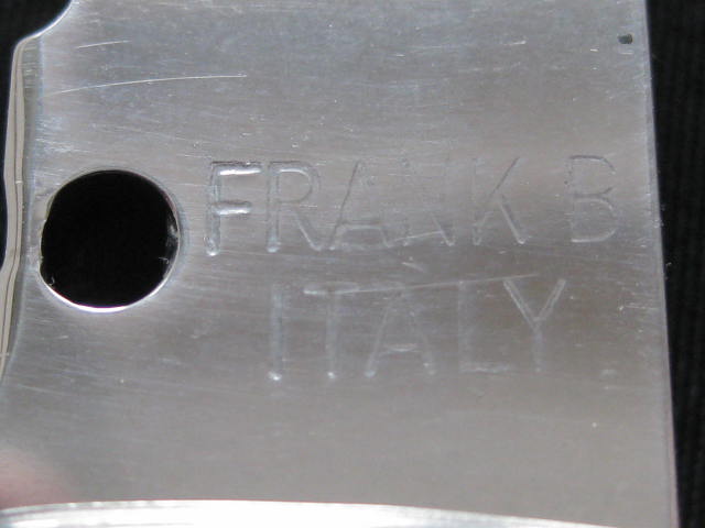 tang stamp FRANK B ITALY