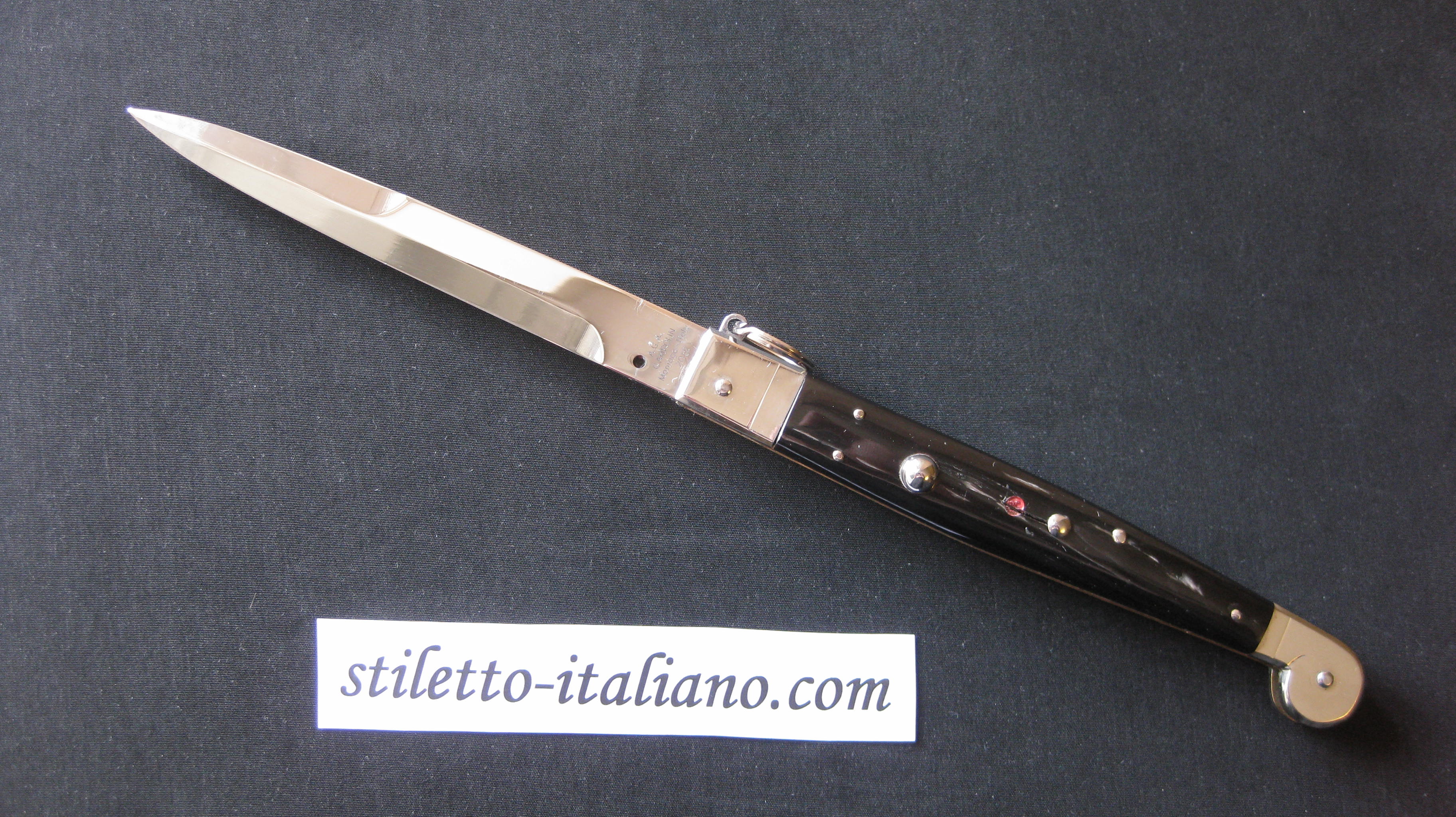 Stiletto 12 Siciliano Modified Bayonet Buffalo Horn AGA Campolin