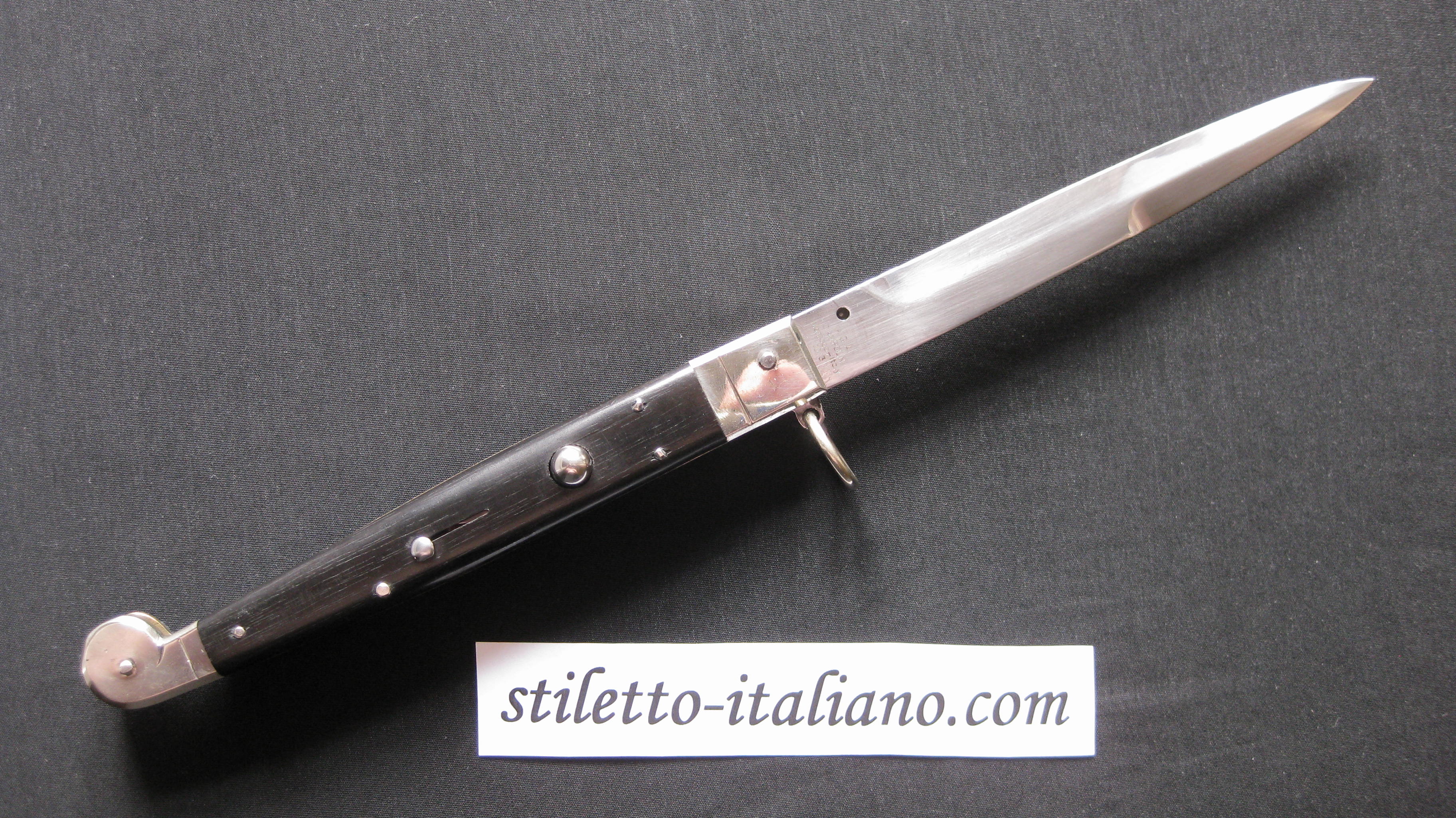 Stiletto 12 Siciliano Modified Bayonet Ebony wood AGA Campolin