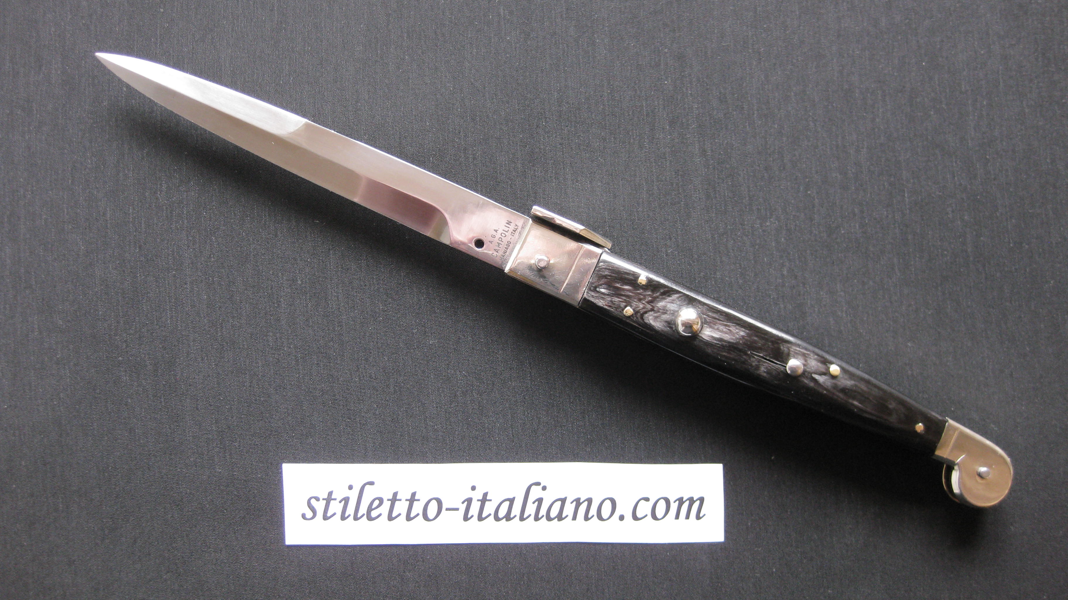 Stiletto 12 Siciliano Modified Bayonet Brazilian Horn AGA Campolin