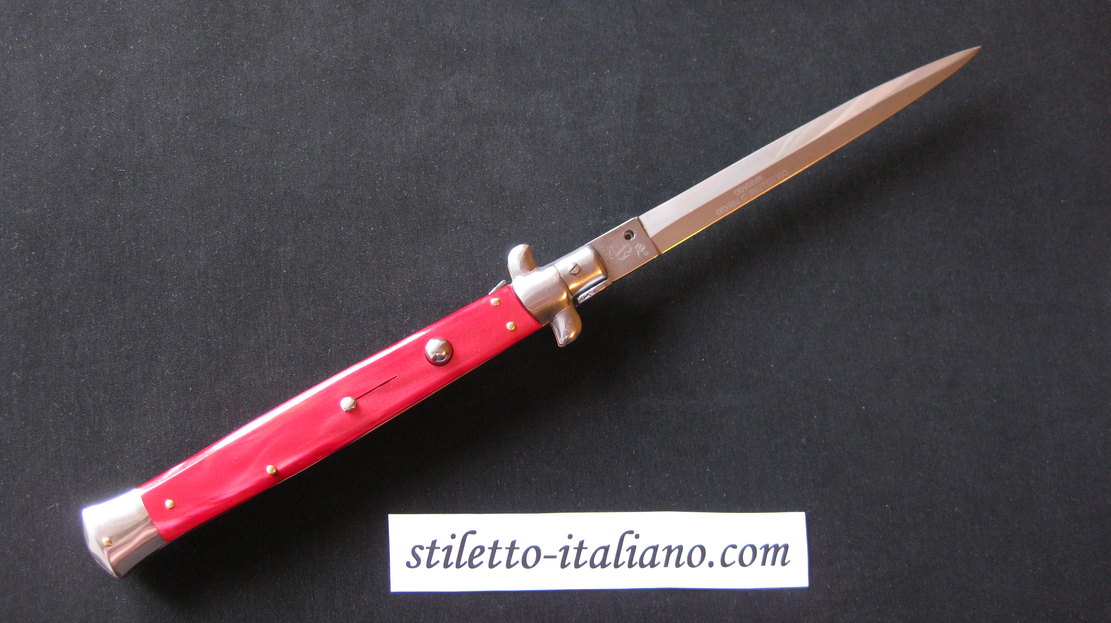 Stiletto 13 Dagger stiletto Red pearlex Armando Beltrame