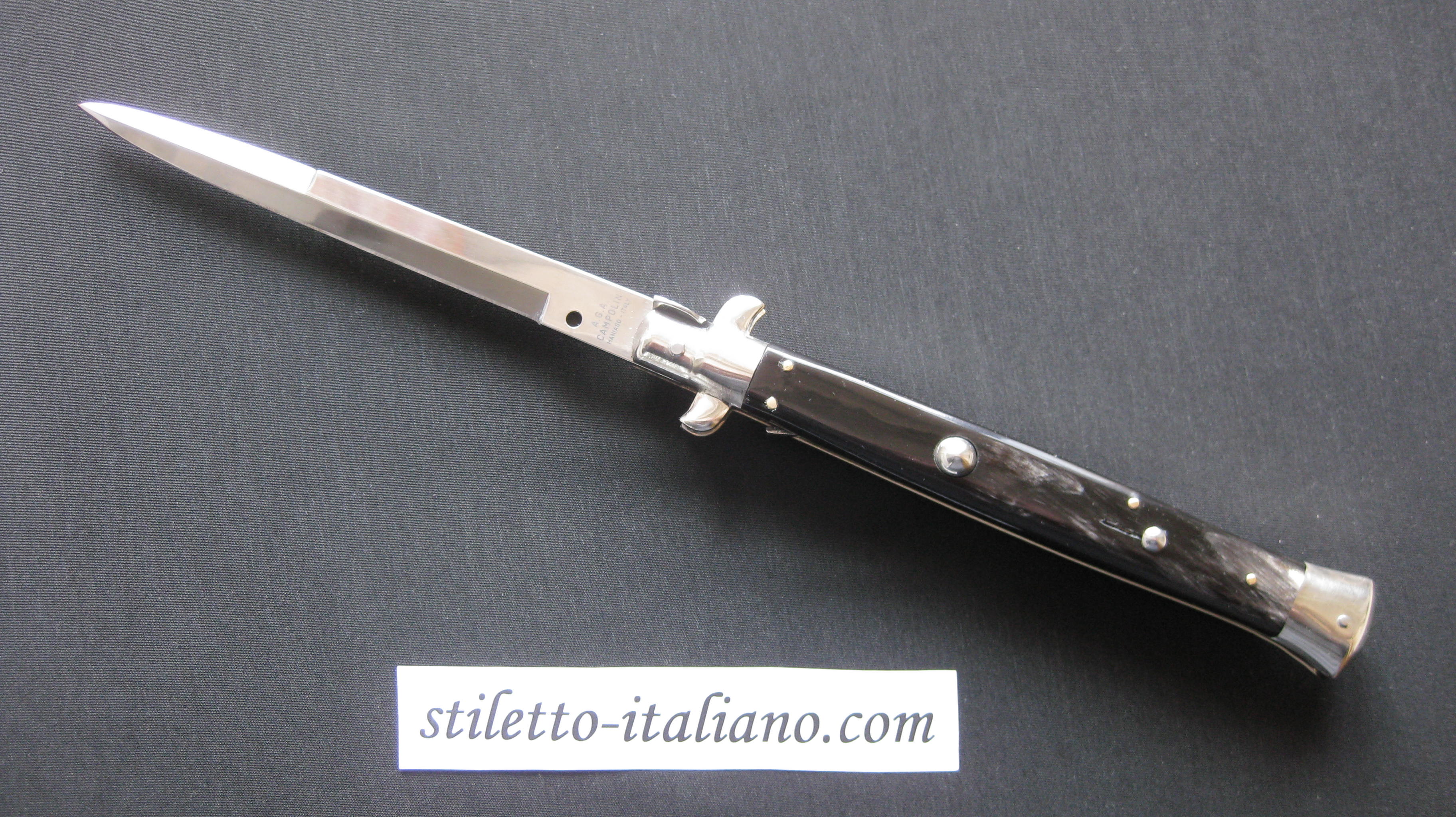 Stiletto 13 Picklock Bayonet Brazilian horn AGA Campolin