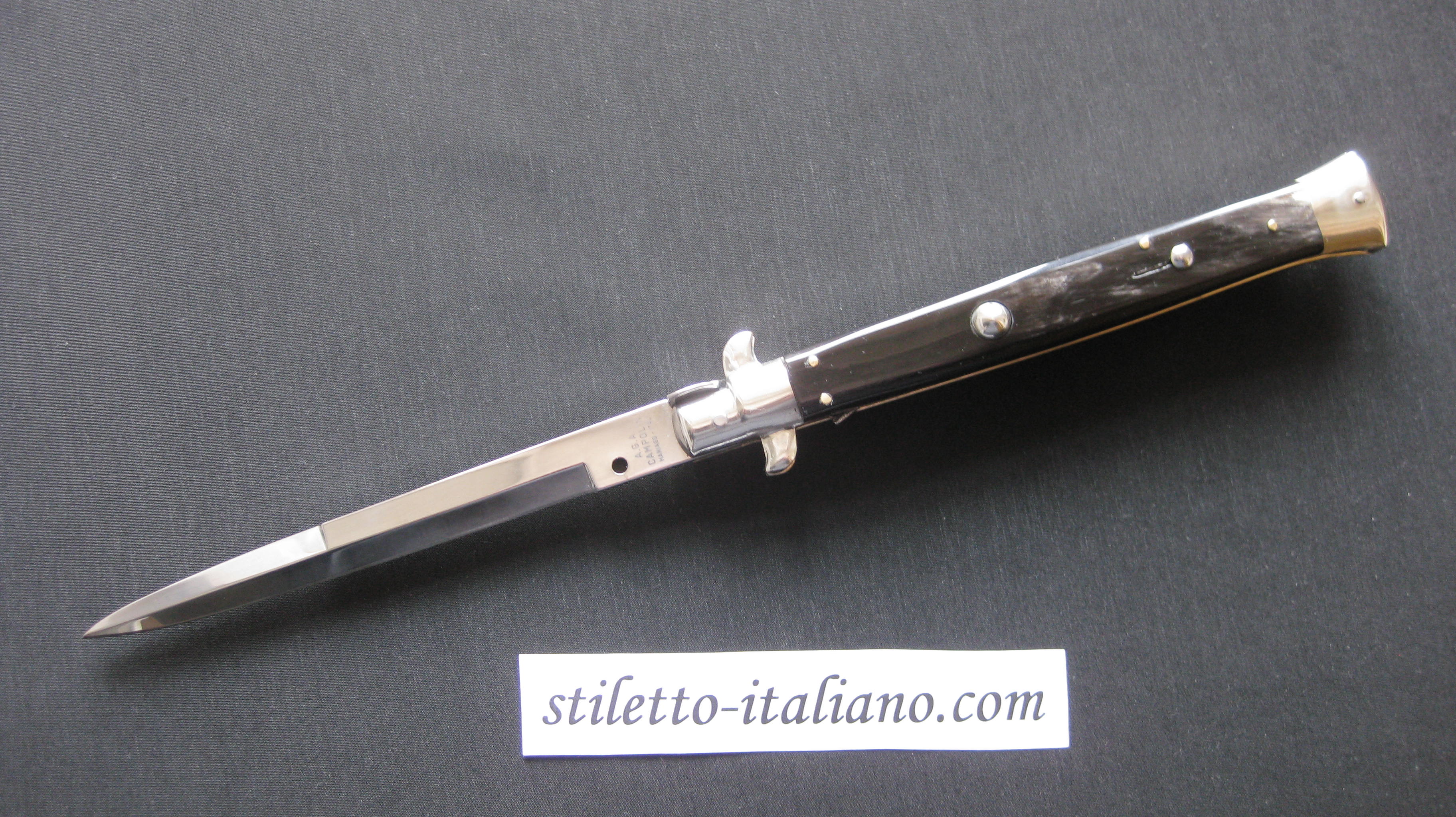 Stiletto 13 Picklock Bayonet Brazilian horn AGA Campolin