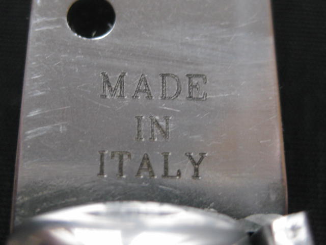 tang etching MADE IN ITALY