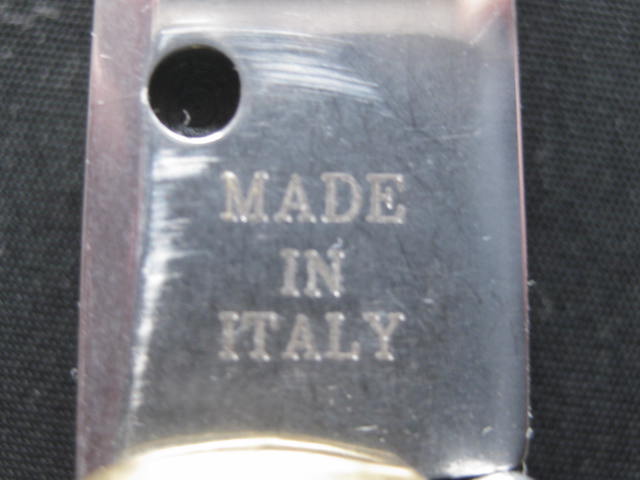 tang etching MADE IN ITALY