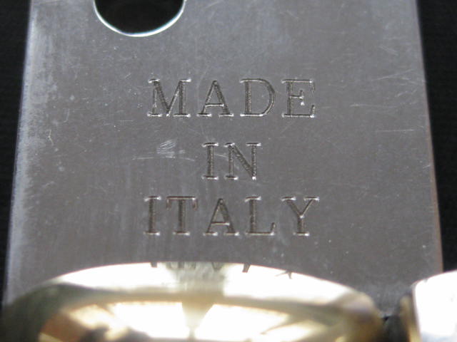 tang etching MADE IN ITALY