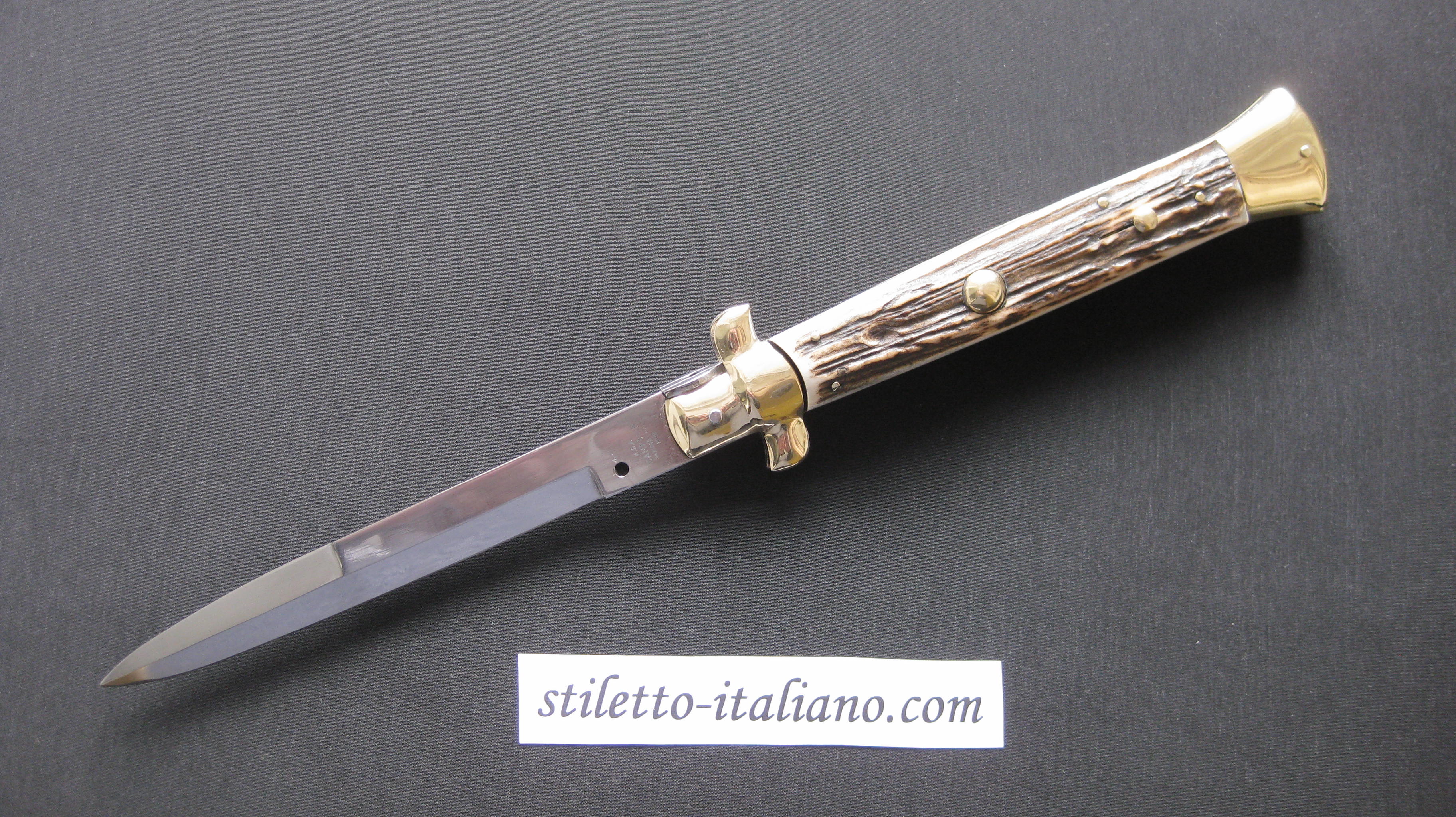 15 Bayonet Classic stiletto Stag horn AGA Campolin