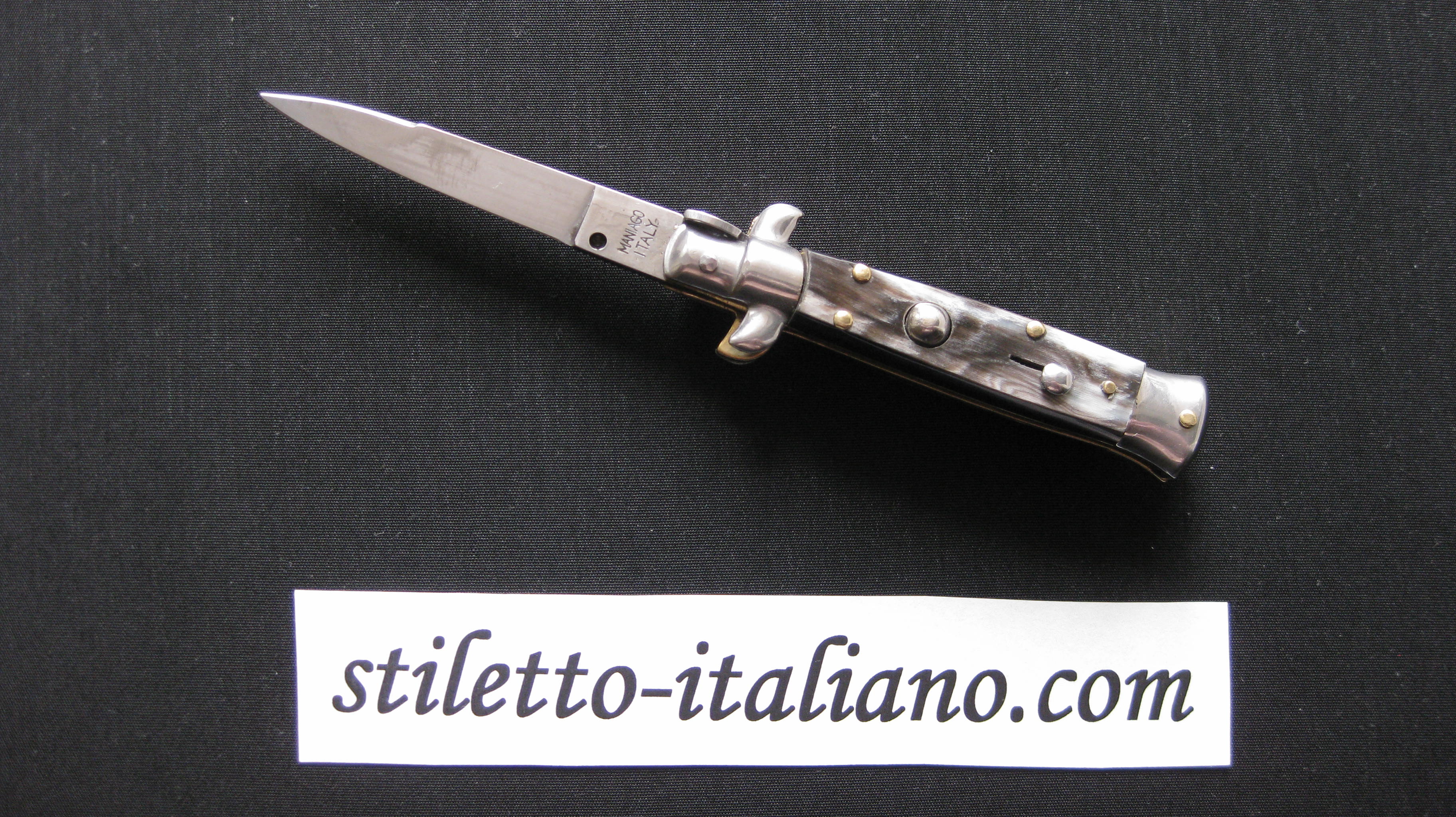 Stiletto 6 Plain stiletto Dark horn SKM