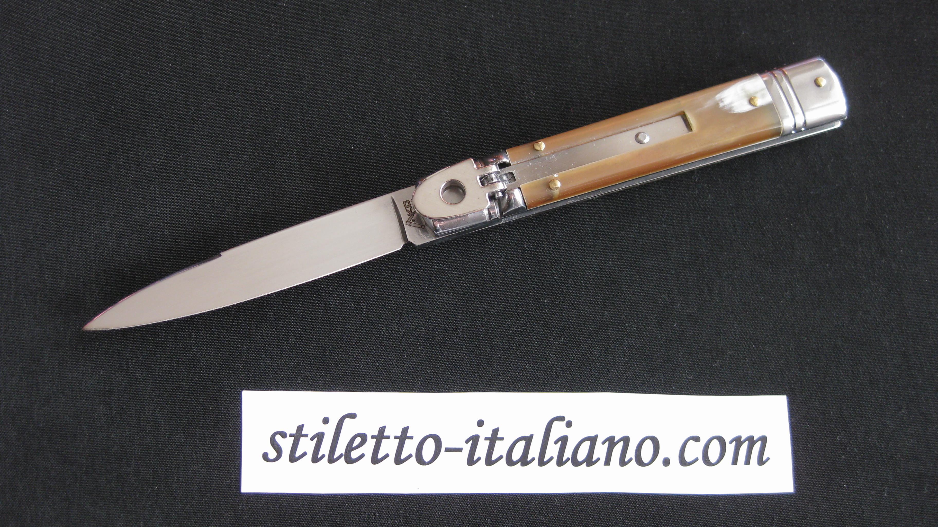 Stiletto 8 Slim Leverletto Plain Honey horn AKC