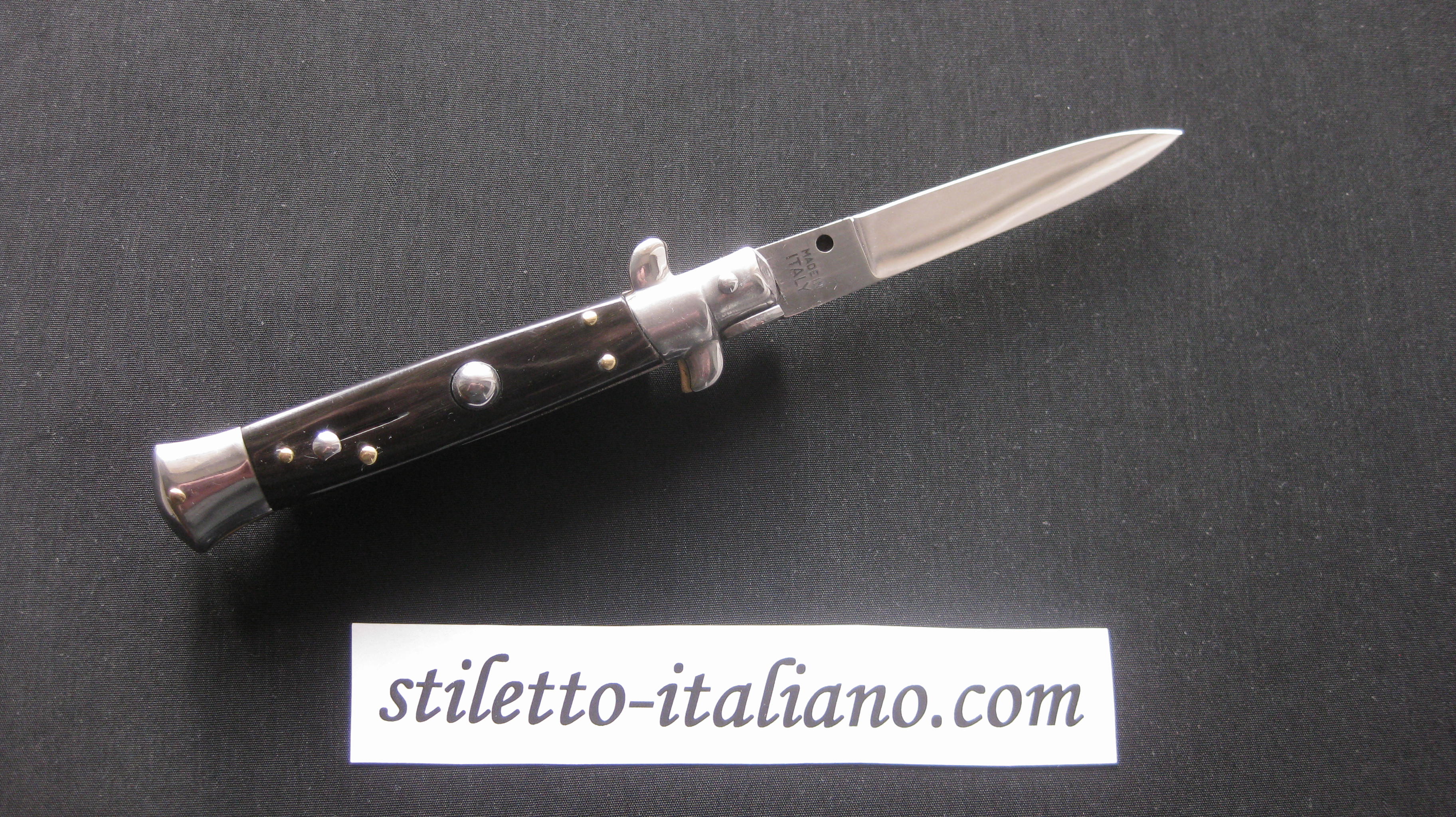 Stiletto 8 Plain Dark Horn Giovanni Beltrame