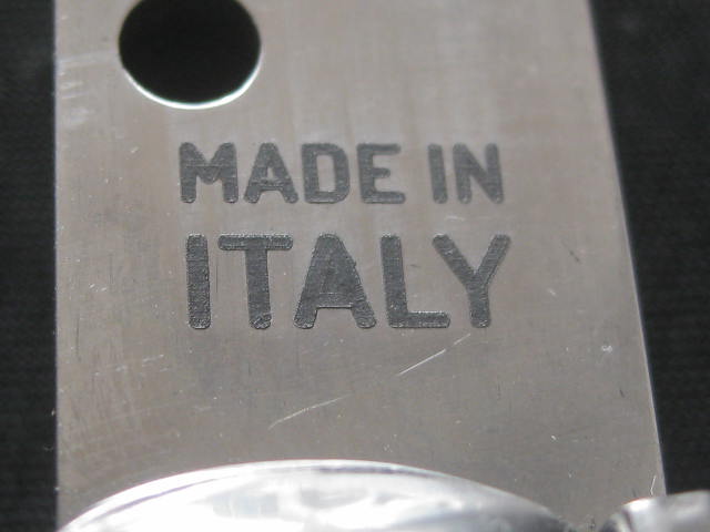 tang stamp MADE IN ITALY