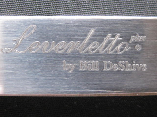laser etching Leverletto by Bill DeShivs