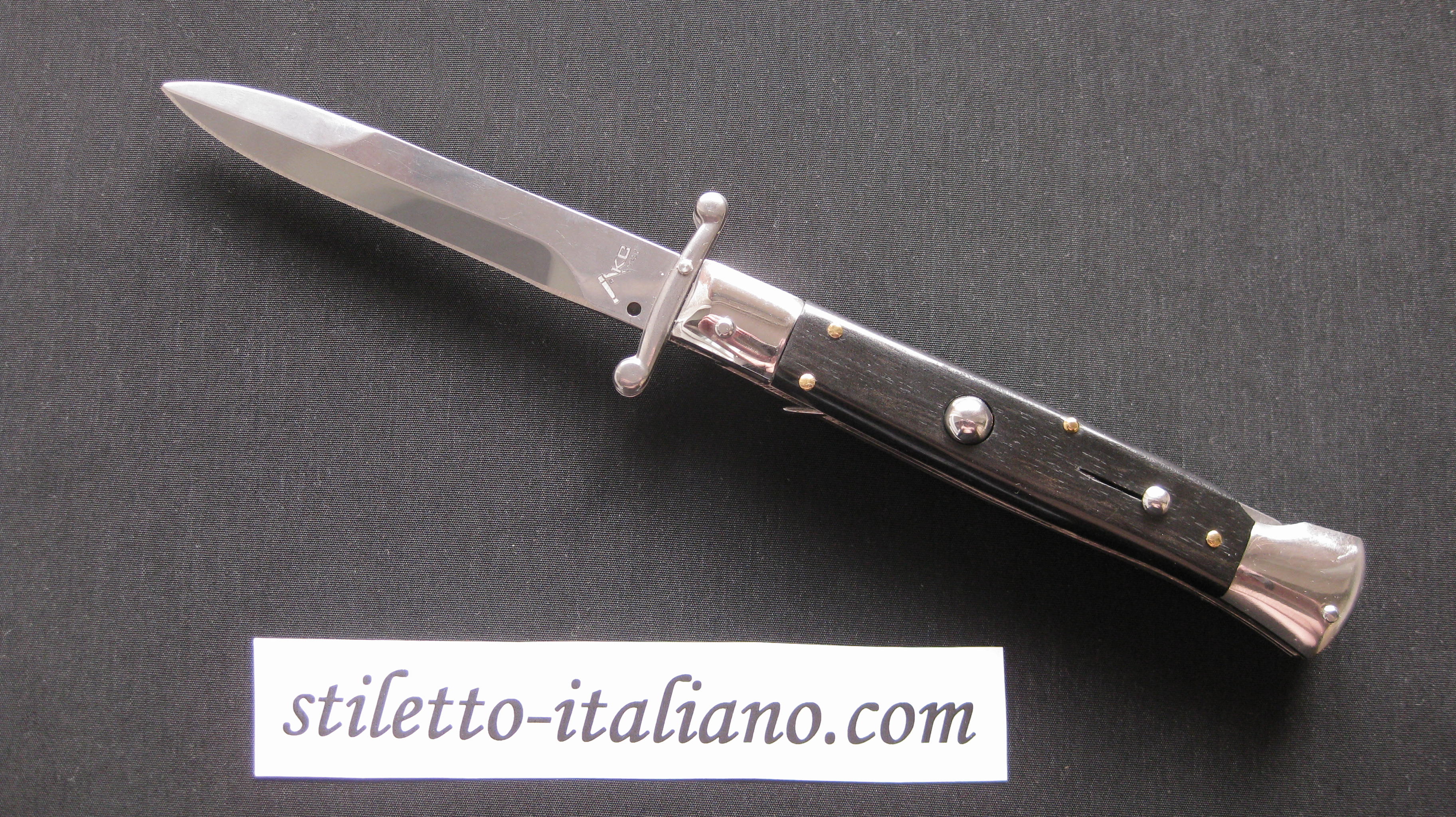 Stiletto 9 Swinguard Bayonet Ebony wood AKC