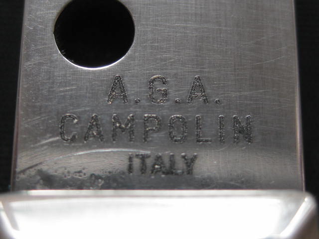 tang stamp A.G.A. Campolin Italy