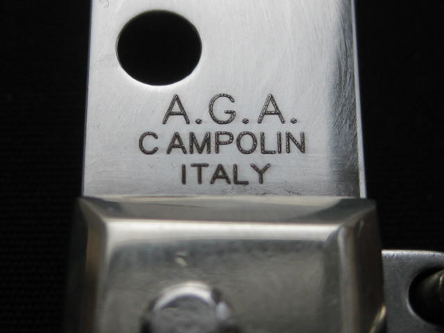 tang stamp A.G.A. Campolin Italy