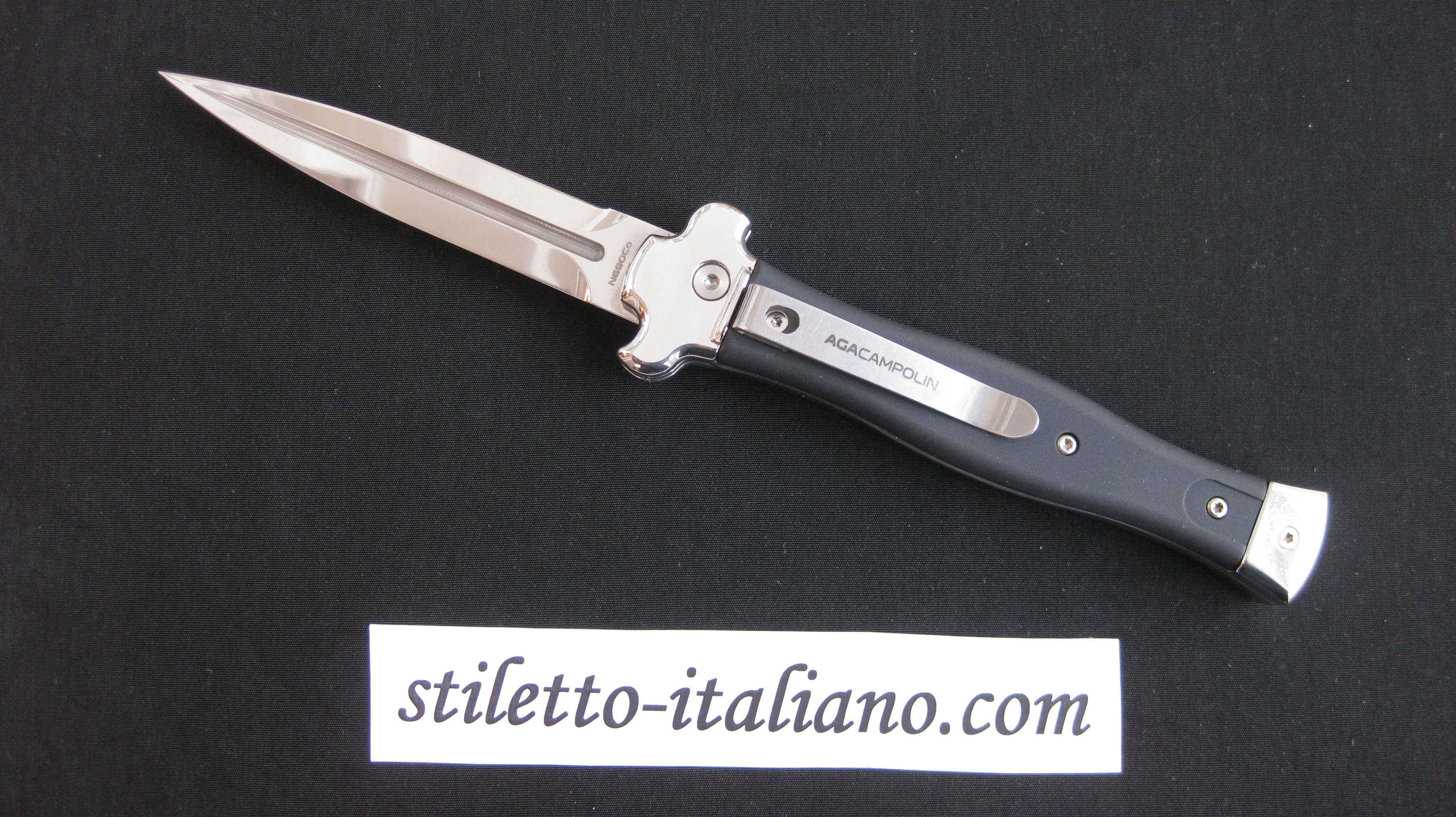 Stiletto 9 ZERO Dagger black AGA Campolin