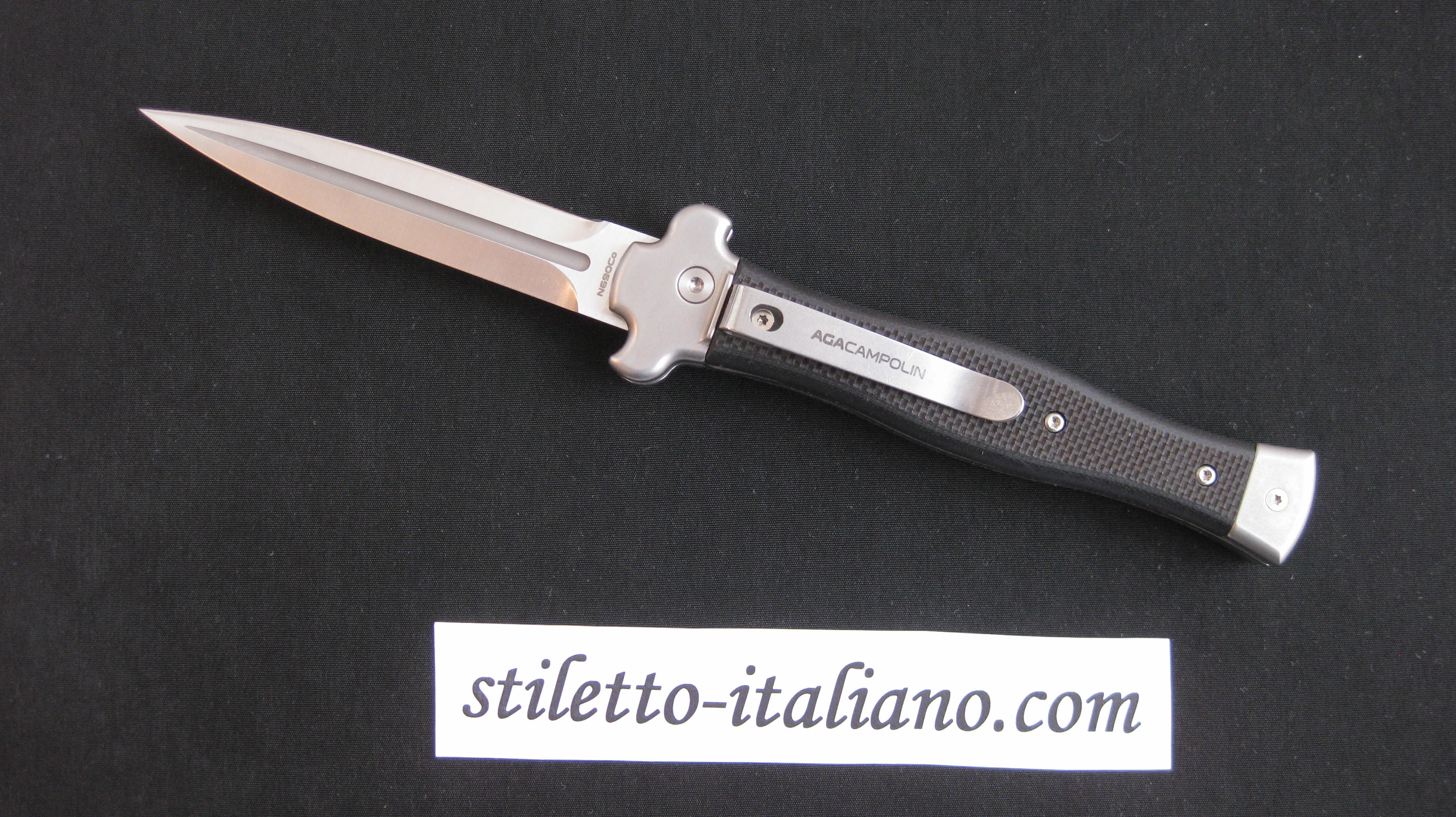 Stiletto 9 ZERO Dagger black AGA Campolin