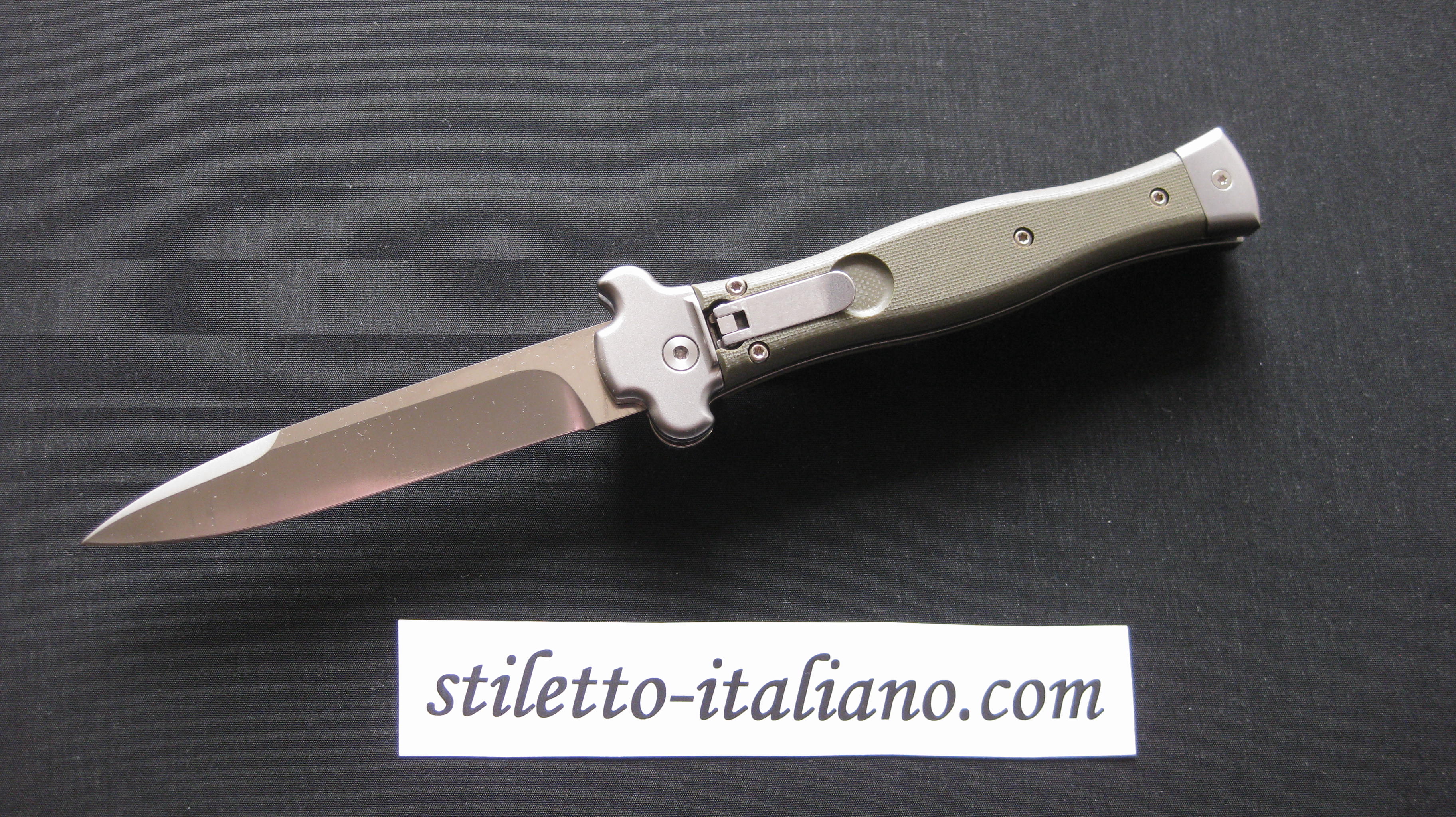 Stiletto 9 ZERO Bayonet Green AGA Campolin