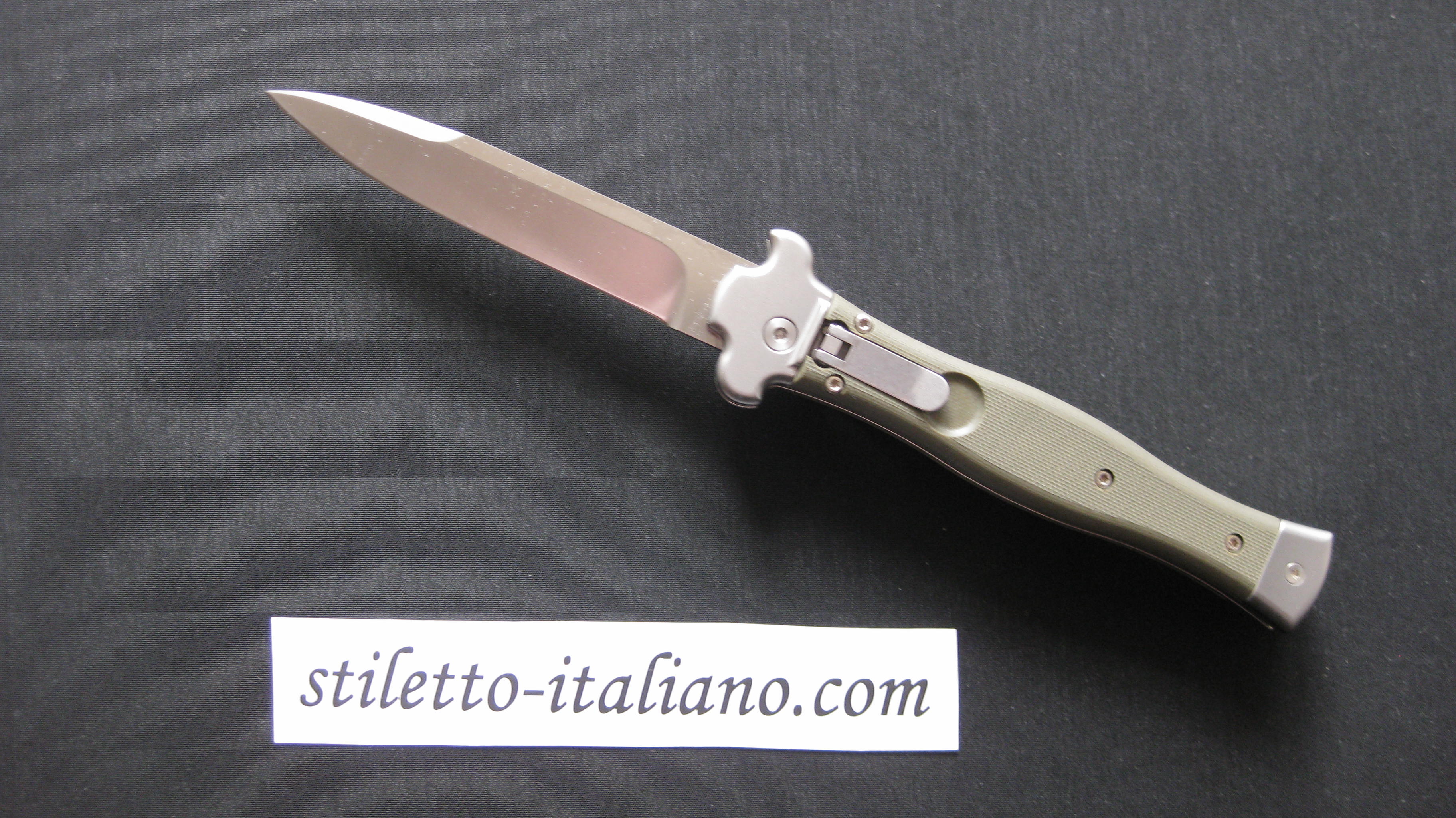 Stiletto 9 ZERO Bayonet Green AGA Campolin