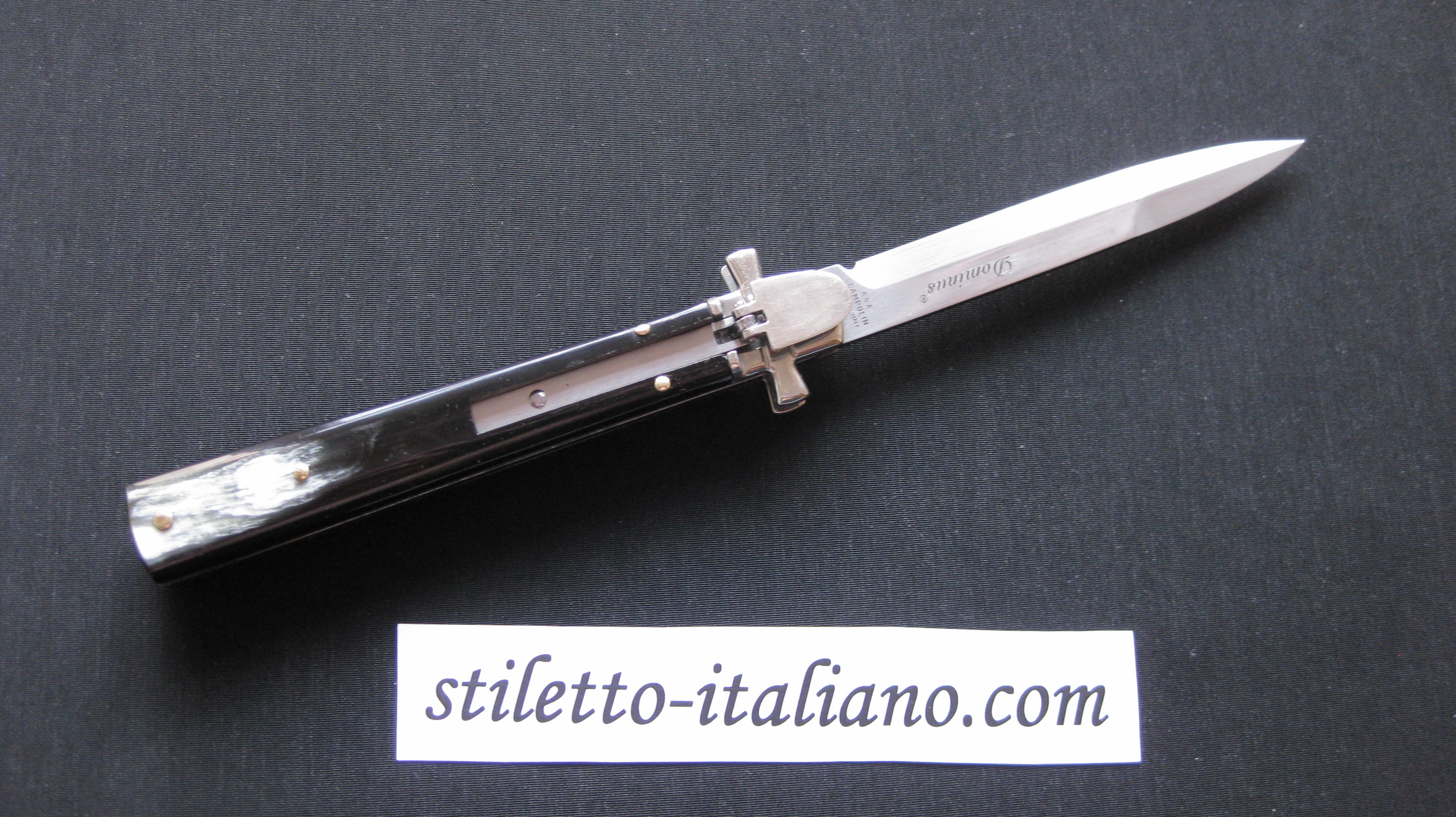 Stiletto 9 Leverletto Dominus Bayonet Brazilian horn AGA Campolin