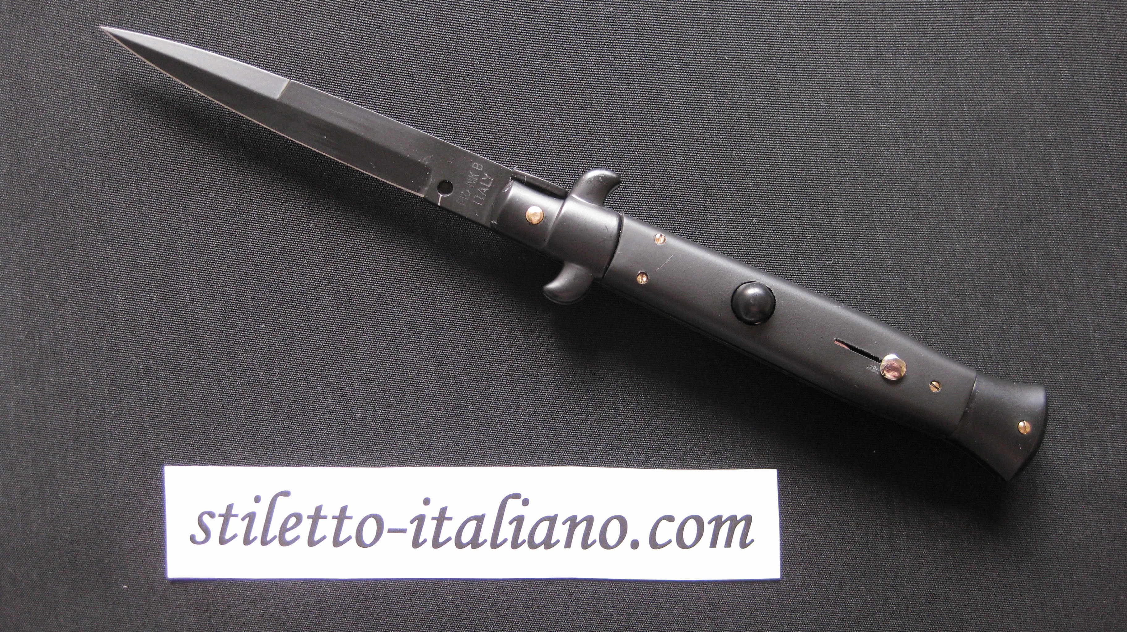 Stiletto 9 Bayonet Black rubber Tactical Frank Beltrame