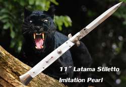 Latama stiletto 11 imitation pearl