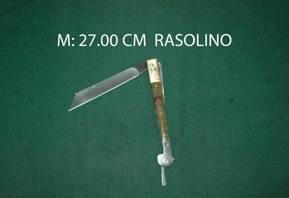 Традиционный нож из Италии, Rasolino knife